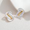 Atoztide Exquisite Vintage Beads Flower Earring For Women Stainess Steel Gold Color Multiple Styles Textured Earring Jewlry Gift