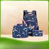 New Three Piece Large Capacity Backpack Set  Girls' and Boys' School Backpacks  Waterproof and Dirt Resistant Backpack Versatile