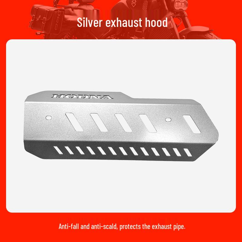 Compatible Wuyang Honda NWG150 Exhaust Guard & PCX160 Radiator Cover - Aluminum Alloy Parts