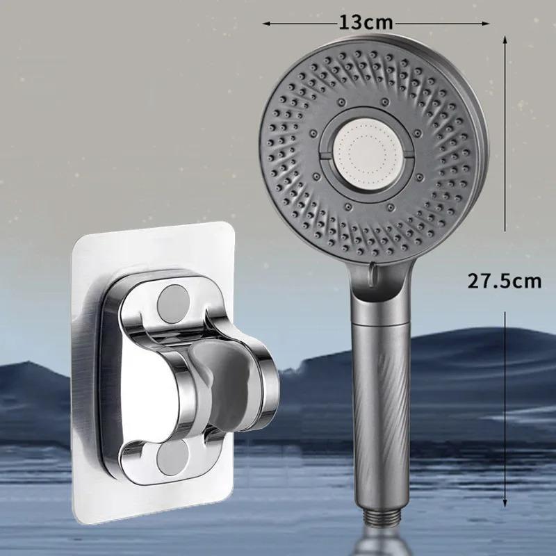 High-pressure 5-mode Filter Handheld Showerhead Removes Chlorine And Odors Household Bathroom Shower Accessories
