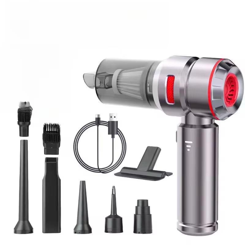 New 26000PA Powerful Car Vacuum Handheld Brushless Motor Auto Parts 6000mAh Large Capacity Battery Powerful Cordless Vacuum Cleaner Home Appliances
