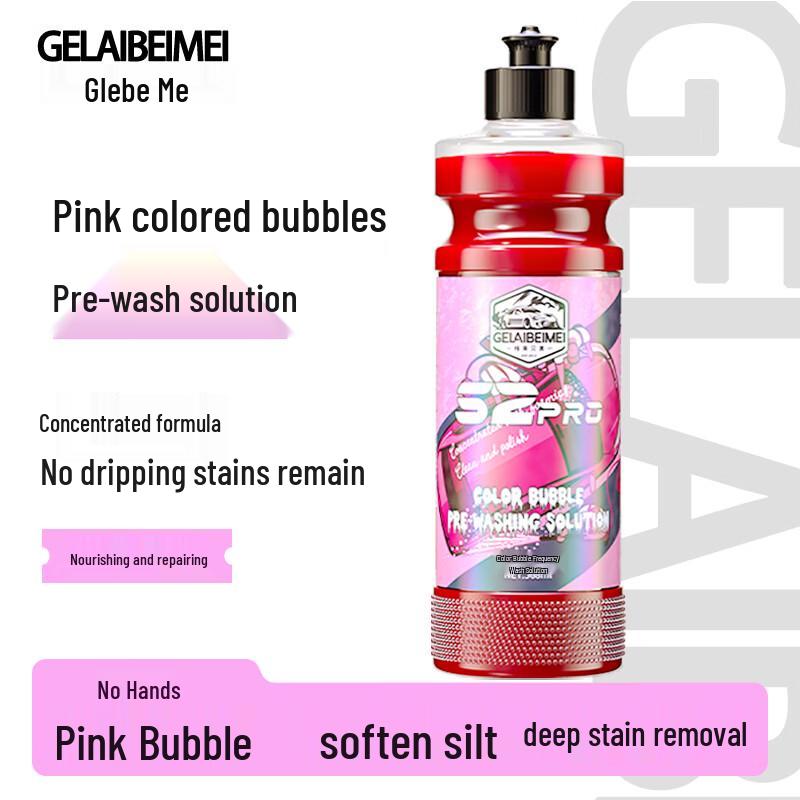 High Foam Pink Car Pre-Wash Liquid