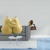 Hugging Pear Book Stand Ceramic Bookend Fine Workmanship Bookshelf Ornament Collectible Sculpture