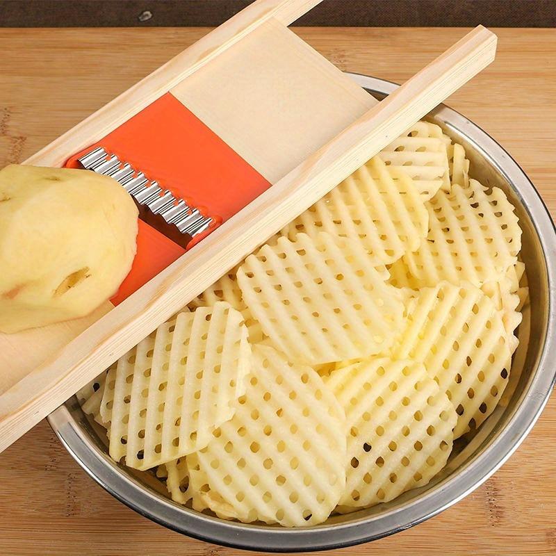 

1шт. Картофелерезка, овощерезка, волновой нож, аксессуары для ножей 1pc