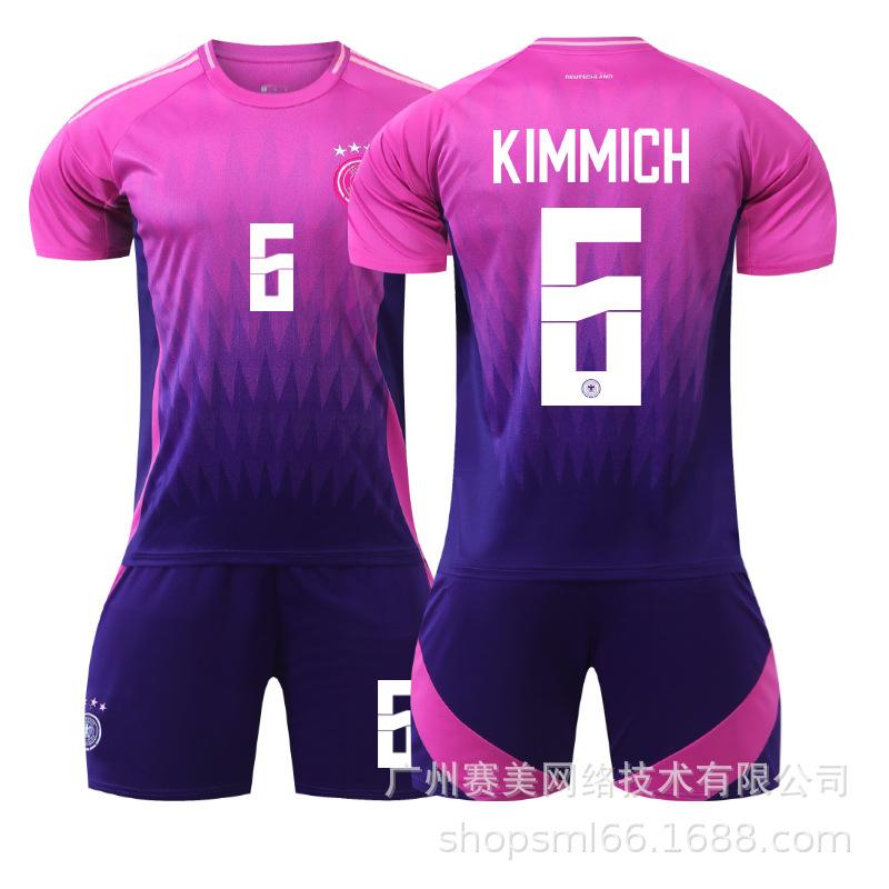 2024 European Cup Germany away 13 Mullercross 17 Wirtz 10 Musi jersey 25 Football jersey set 16#