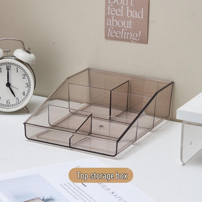 Desktop Drawer Organizer: Multi-layer Storage for Office Supplies & Cosmetics