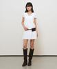 General Idea Floral Cap Sleeve Mini Dress [White] / Gf2Lop522