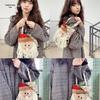Large Santa Claus Christmas Eve Gift Bag with Pocket for Decorations