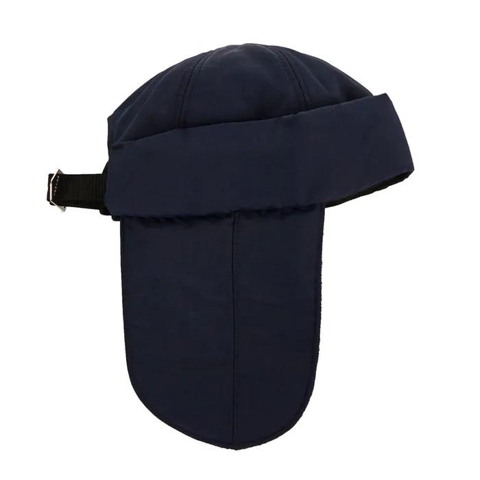 Heavy Padded Studded Logo Trooper Hat Navy