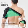 Compression Sports Shoulder Protective Adjustable Shoulder Brace Arm Straps  Badminton