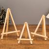 Desktop Mini Easel with Canvas Wooden Display Stand Portable Painting Easel Kit Small Canvas Holder for Kids Adults