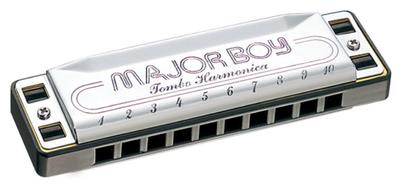 TOMBO 10 Holes Harmonica C Key Major Boy 1710