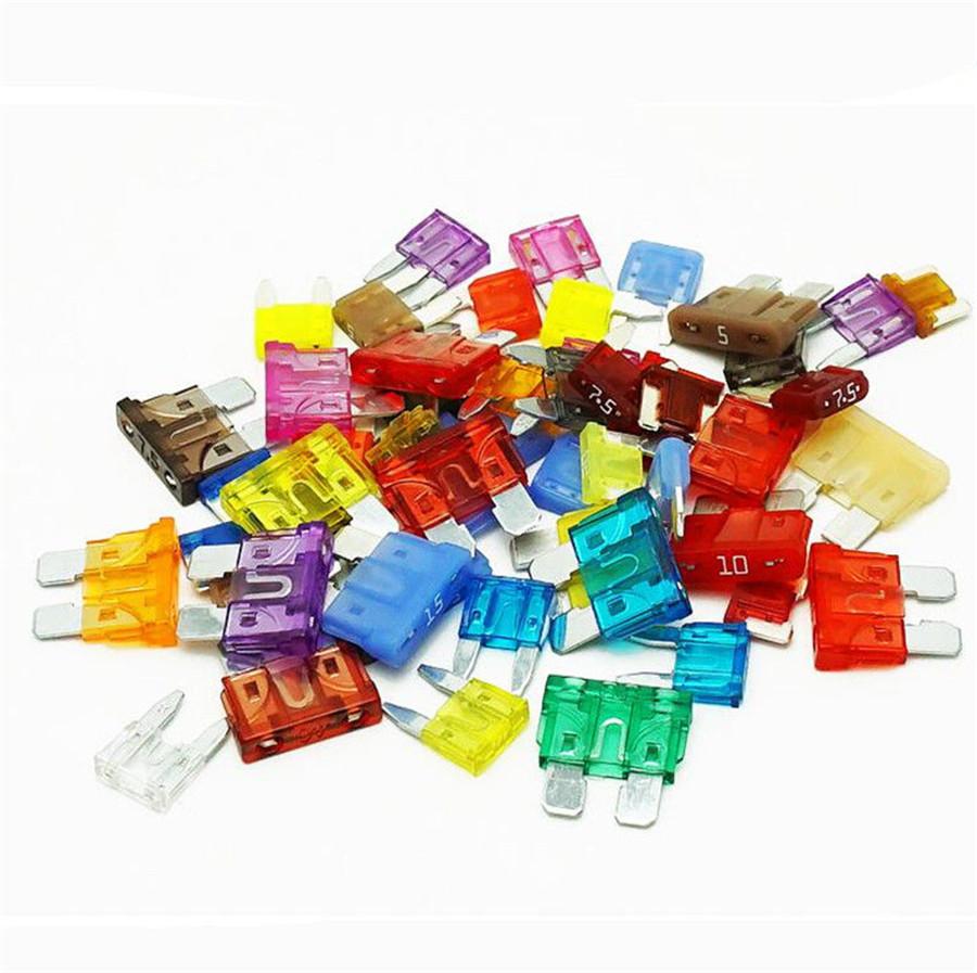 110pc MINI Blade Fuse Auto Car Motorcycle SUV FUSES Kit APM 60*small+50*standard