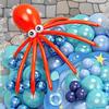 Octopus Shaped Balloon 260Q High-End Long Balloon Latex Twisted Balloon for Birthday, Wedding, Bridal Shower, Holiday Party