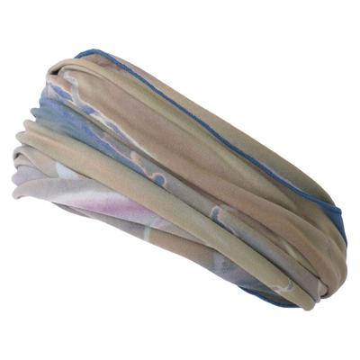 CHARM Turbante Tamanho Único Azul Escuro [Casual Box] Faixa de Cabelo Tie-Dye, Viscose, Todos,
