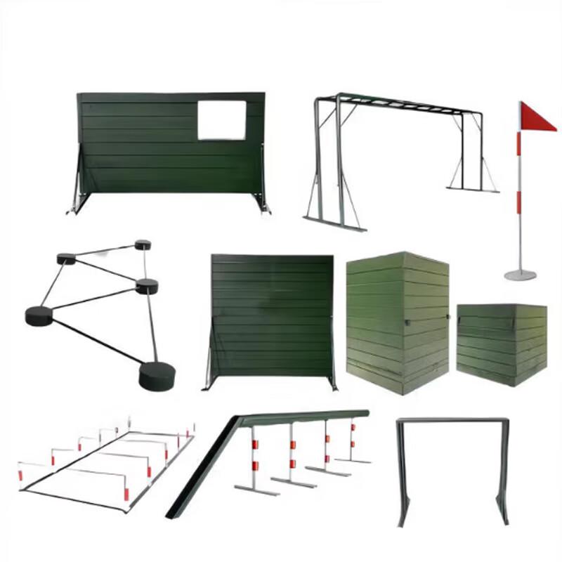 Outdoor 400-Meter Obstacle Course Training Set Size 2