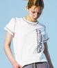 PRENDA Smudged Logo Tee White