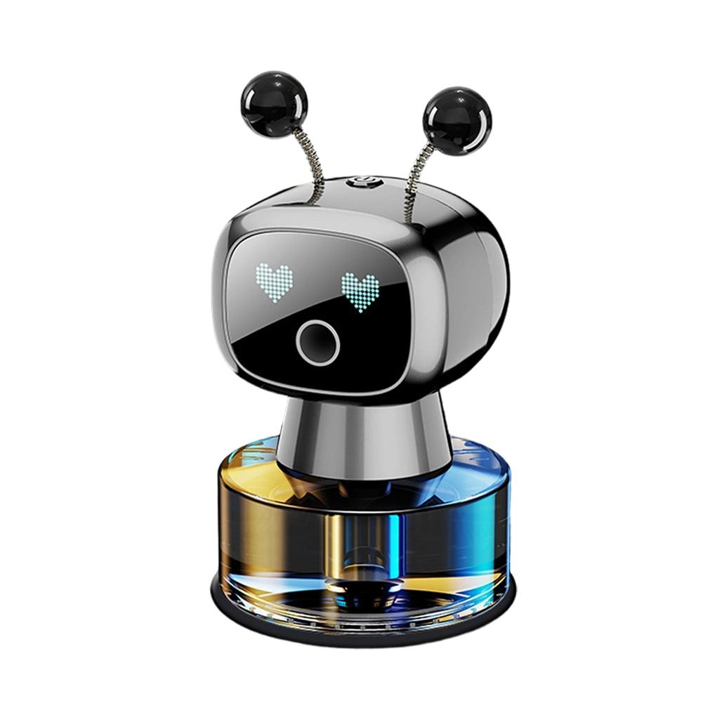 Car Diffuser Air Freshener Smart Robot Rechargeable Fragrance Auto Air Freshener Aromatherapy Perfume Accessories