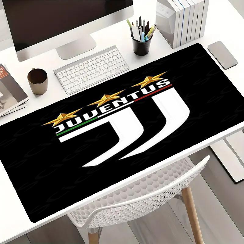 Juventus Football Club Theme Mouse Pad, Non Slip Rubber Base, Multifunctional Office & Home Decor, Perfect for Workspace Personalization.