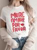 Breathable Fabric Spring Summer Casual Attire Playful Graphic Comfortable Women Casual Sleeve Print Heart Design Medium Stretch