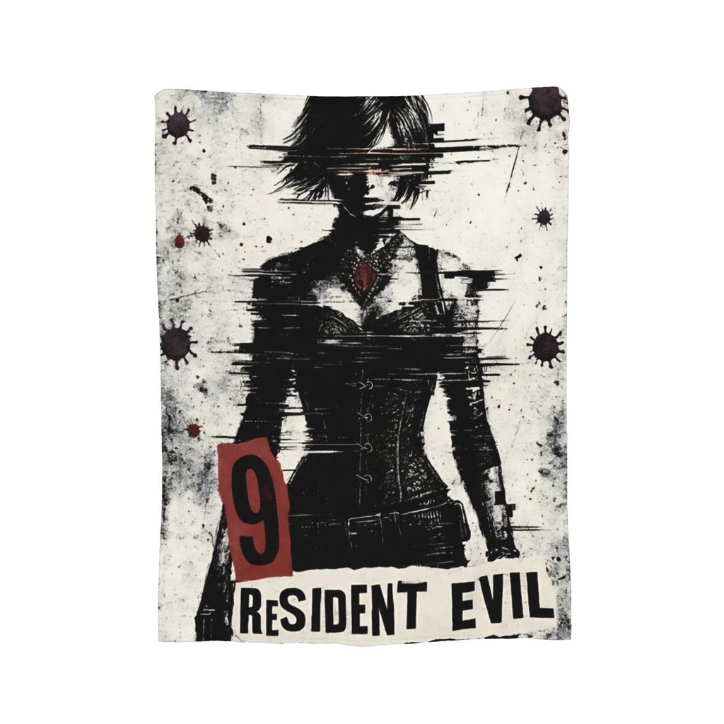 Residents Evils 9 Blanket Flannel All Season Portable Super Warm Throw Blanket for Sofa Car Bedspreads
