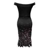Women's Casual Party Dresses Flower Print Irregular Hem One Shoulder Sexy Backless Mermaid Dress