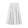 Fila White Fashion Trendy Minimalist Classic Retro Loose A-Line Woven Casual Long Skirt Women skirts F11W623315FGY