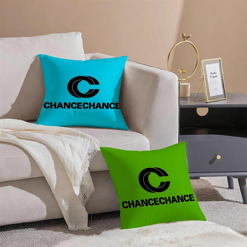 Design značky C-Chancechance Povlak na polštář Povlak na polštář proti roztočům Neviditelný zip Hedvábný krátký plyšový Povlak na polštář na pohovku