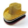 New Party Sequined Jazz Hat Western Cowboy Hat European And American Stage Performance Hat Colorful Top Hat