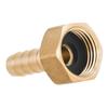 Adaptateur embout de tuyau laiton massif Barb vers BSP filetage 10 mm tête verte