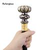 Golden Black Luxury Flower Handle Fashion Cosplay Walking Stick  Party Decorative Cane Elegant Crosier Knob Walking Stick 92cm