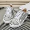 2025 New Men's Casual Shoes Comfortable Soft Punk Style Board Shoes Fashion Nail Anti Slip Wear Resistant Personalized Sneakers