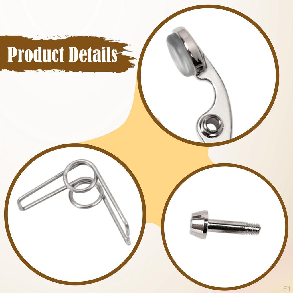 Trompete Wasserklappe Spuckventil Set Blasinstrumente Zubehör Reparieren Professionell für mit