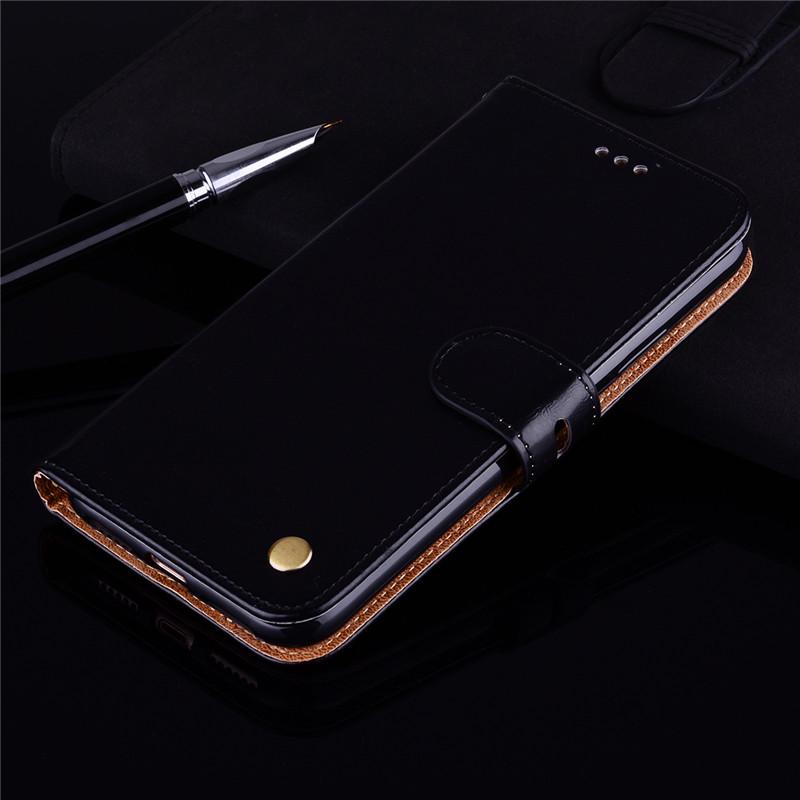 Vysoce kvalitní kožené pouzdro Business Type Wallet Flip Pu pro Samsung Galaxy Silikonové pouzdro Obal knihy Coque Fundas se stojánkem Držák karty Pouzdra na telefon