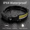 LED Sensor Headlamp XPE+COB Rechargeable Head Light Torch Built In 18650 Battery Fishing Lantern  Waterproof Camping Flashlight