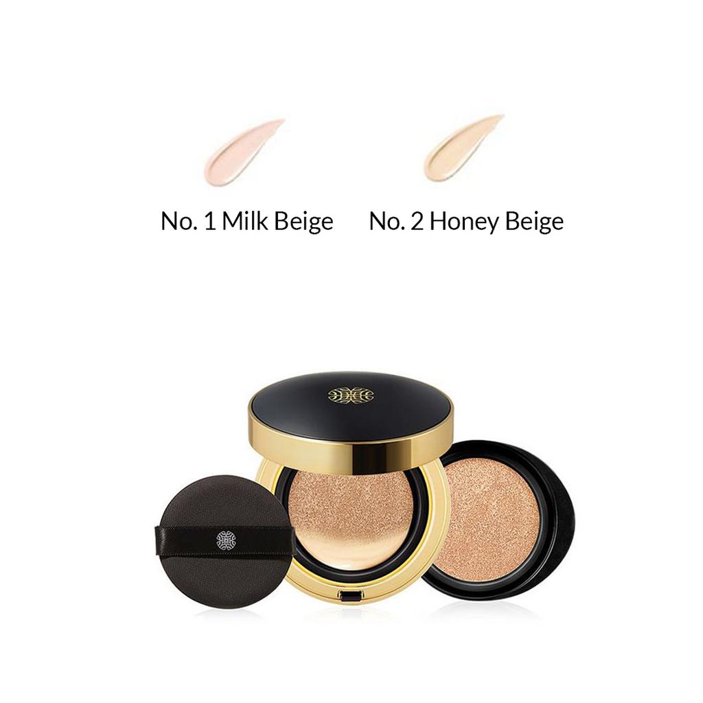 O HUI Ultimate Cover Cushion Moisture SPF50+ PA+++ #2 Honey Beige 15g x 2