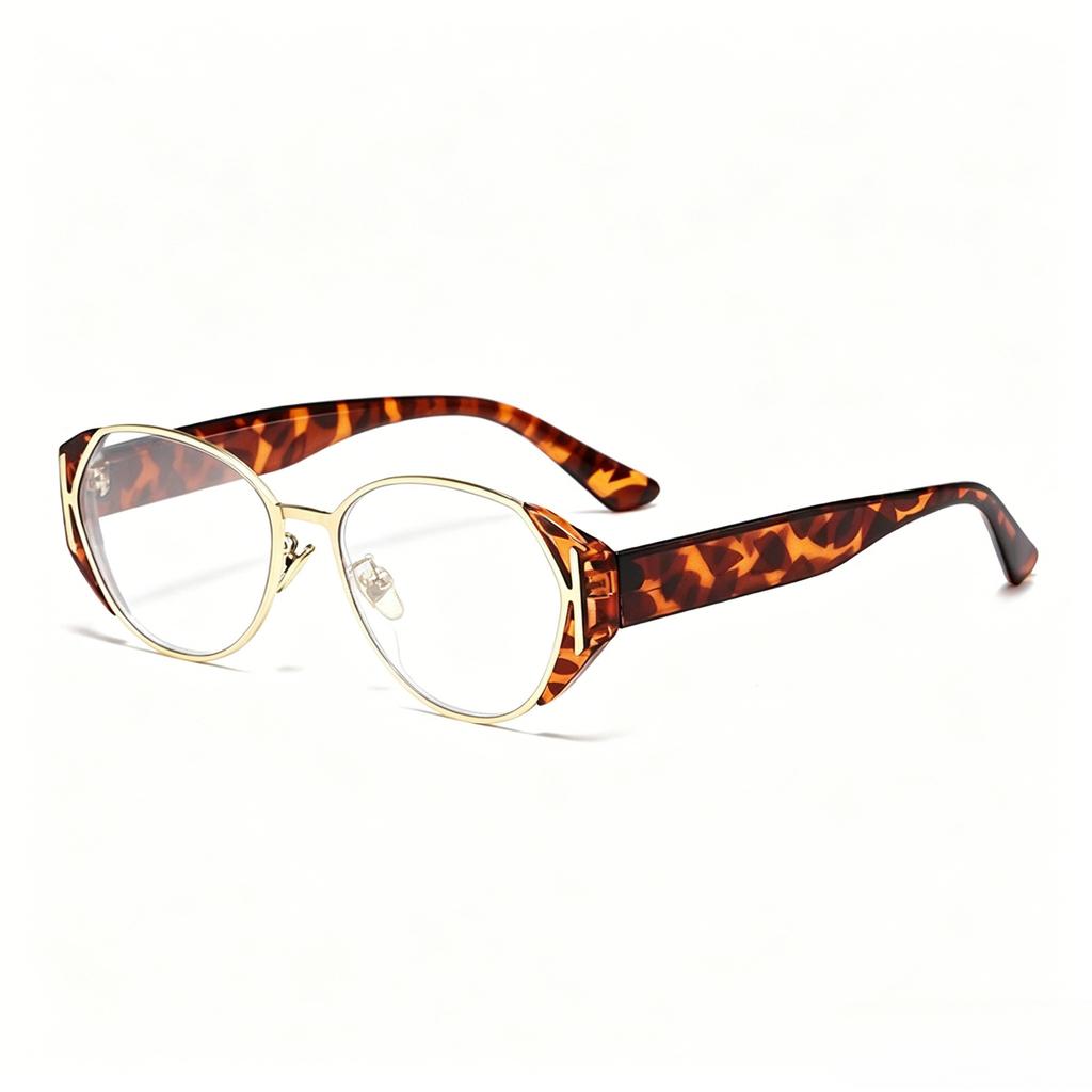 Retro cat eye sunglasses women's round face thin advanced sunglasses old money wind UV protection glasses