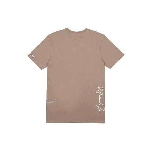 Clot X Air Jordan Ct S/S Terracotta Warriors Short-Sleeved Male Camel Color Men's CLOT-001