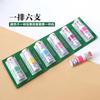 6pcs Nasal Inhalers Herbal Aromatherapy Sticks Portable Nasal Decongestant Sticks for Clear Breathing and Refreshing Scent Relief