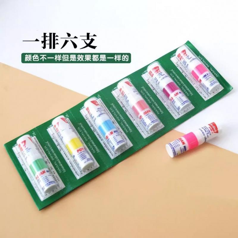 6-Pack Aromatherapy Inhaler Sticks - Scented Refreshing Aroma Sticks for Relaxation