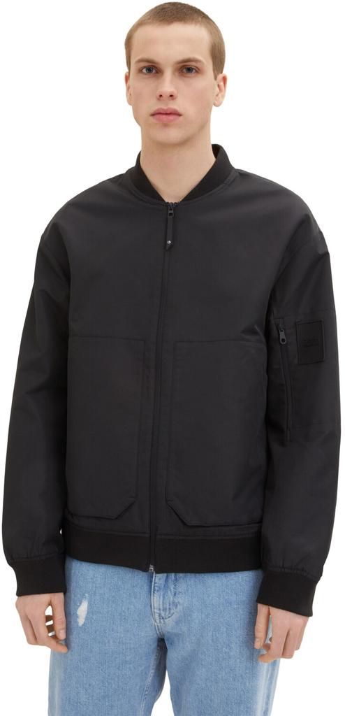Demi-season Jacket Tom Tailor Denim Bomber Jacke (1034850) Black