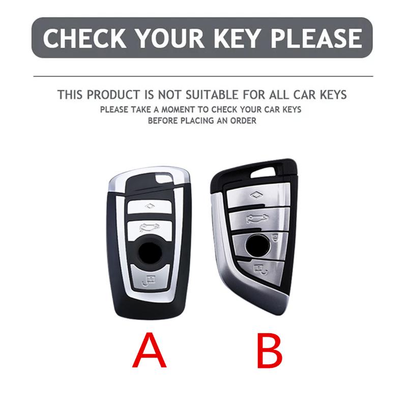 Abs Carbon Fiber Car Key Case Cover For Bmw 1 2 3 4 5 6 7 Series X1 X3 X4 X5 X6 X7 F10 F20 F30 G20 G30 G01 F15 F16 G02 G05 F34