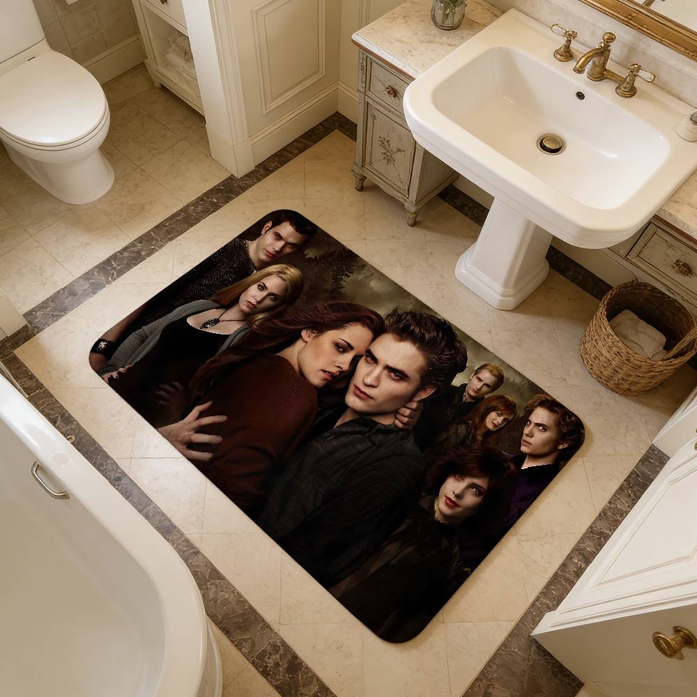 Classic Movie TwilightS Hallway Carpet Washable Non-Slip Living Room Sofa Chairs Area Mat Kitchen Doormat Area Rug