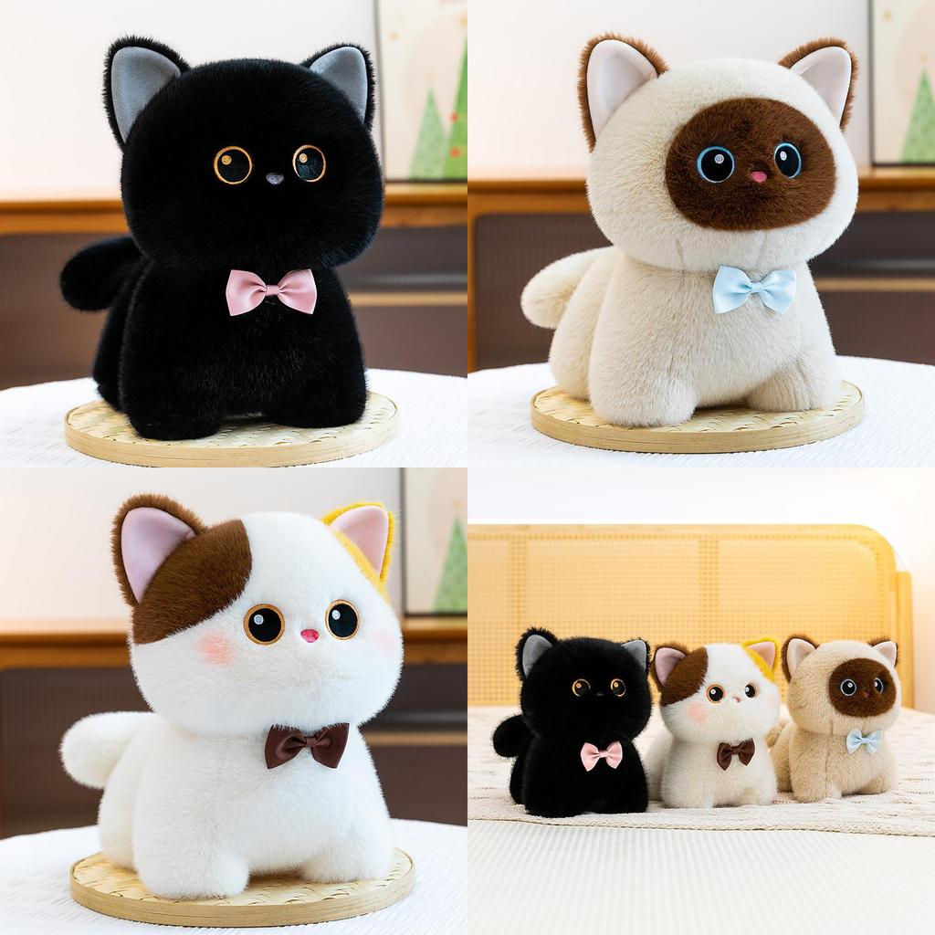 Plush Cat Toy With Pp Cotton For Kids And Girls Soft Companion
