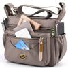 Practical Multi-pocket Women's Crossbody Bag for Daily Outings Stylish Multi- Lightweight Versatile Casual Nylon Bag