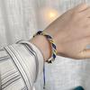 Gele Blauwe Nationale Vlag Armband Blauwe Gele Vlag Armband Sieraden Unisex Cadeau
