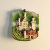 China Shanghai Oriental Pearl TV Tower 3D Stereoscopic Tourism Souvenirs Metal Decoration Home Refrigerator Magnets
