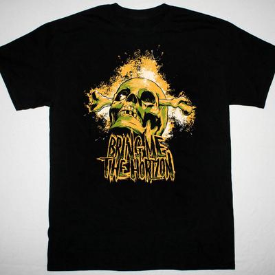 Bring Me the Horizon band Heren T-shirt Zwart Katoenen T-shirt Alle Maten JJ4771