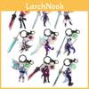 Genshin Impact Porte-clés Figurine Pendentif Ornement Cadeau d'Anniversaire Acrylique