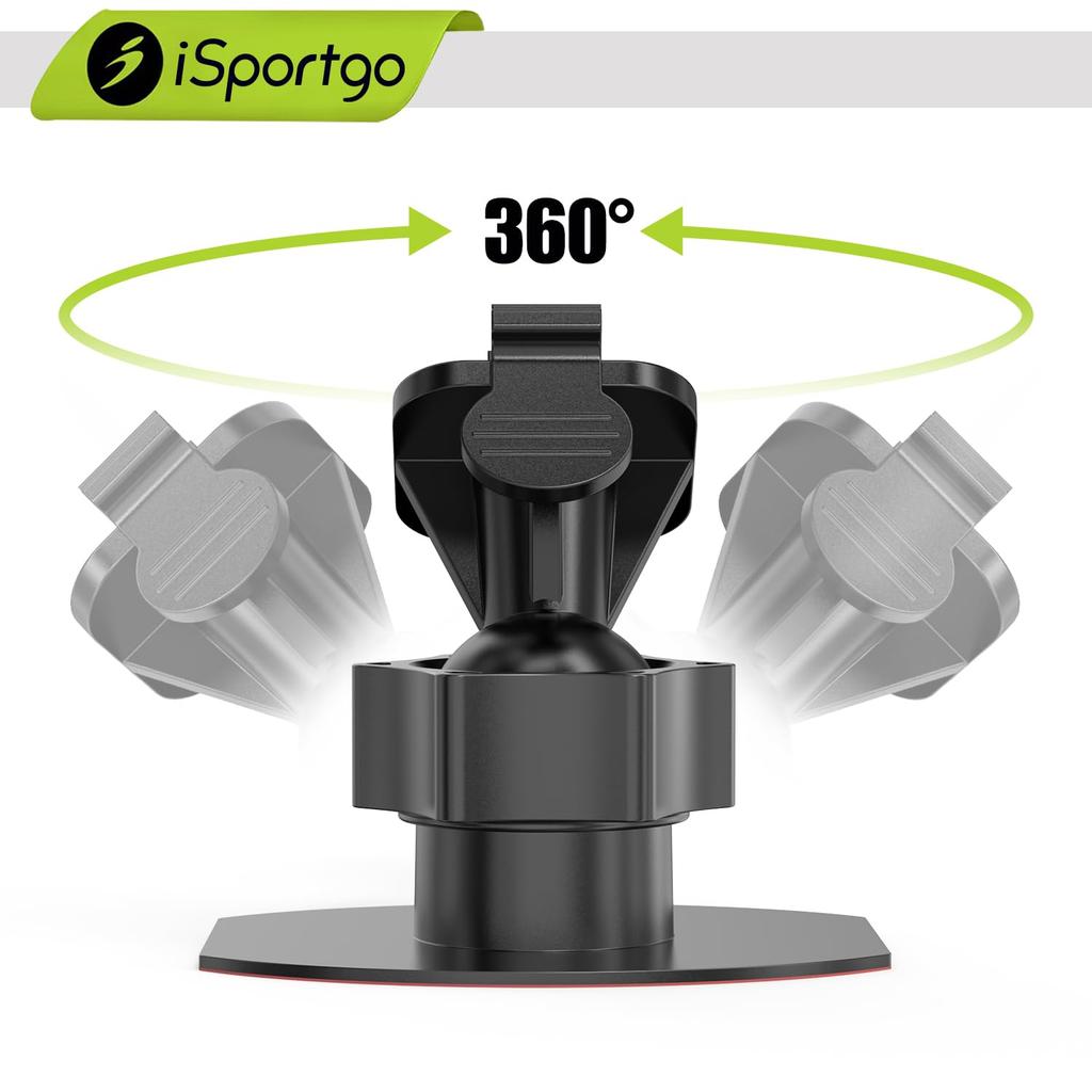 [iSportgo originál SM200] Držák na palubní kameru do auta, lepicí palubní kamera